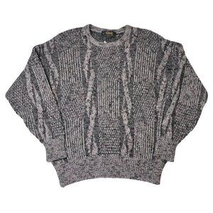 Vintage Caldwell Pattern Knit Sweater XL